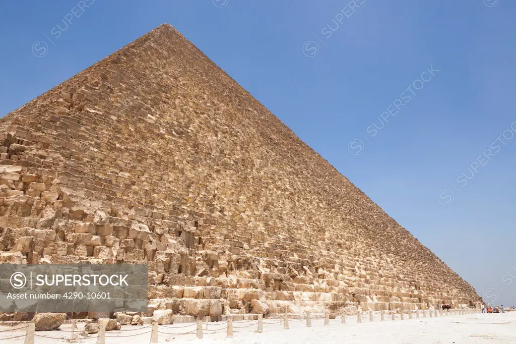 Great Pyramid in the Giza Necropolis, Giza, Cairo, Egypt