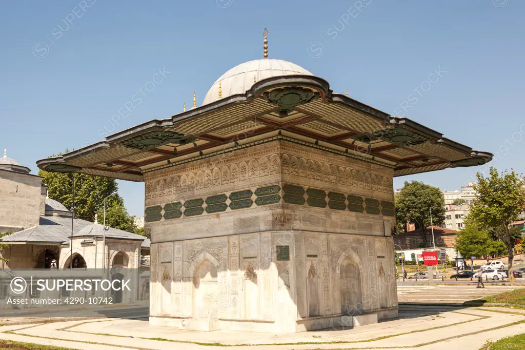 Tophane Fountain at Kilic Ali Pasha Complex, Tophane, Beyoglu, Istanbul, Turkey