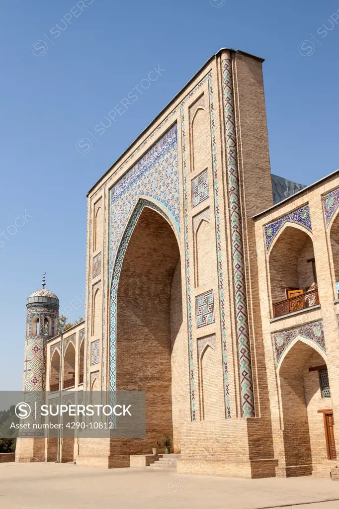 Kukeldash Madrasah, also known as Kukaldosh Madrasah, Tashkent, Uzbekistan