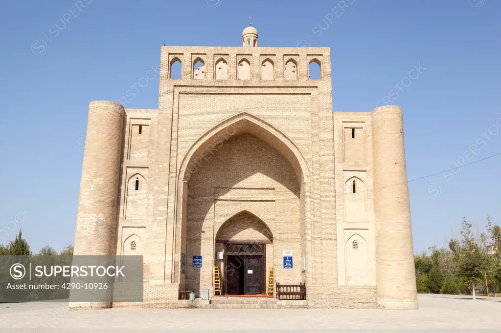 Sayfiddin Boxarziy Mausoleum and Mosque, also known as Sayfiddin Baxorzi and Sayf Ad Din Bokharzi, Bukhara, Uzbekistan