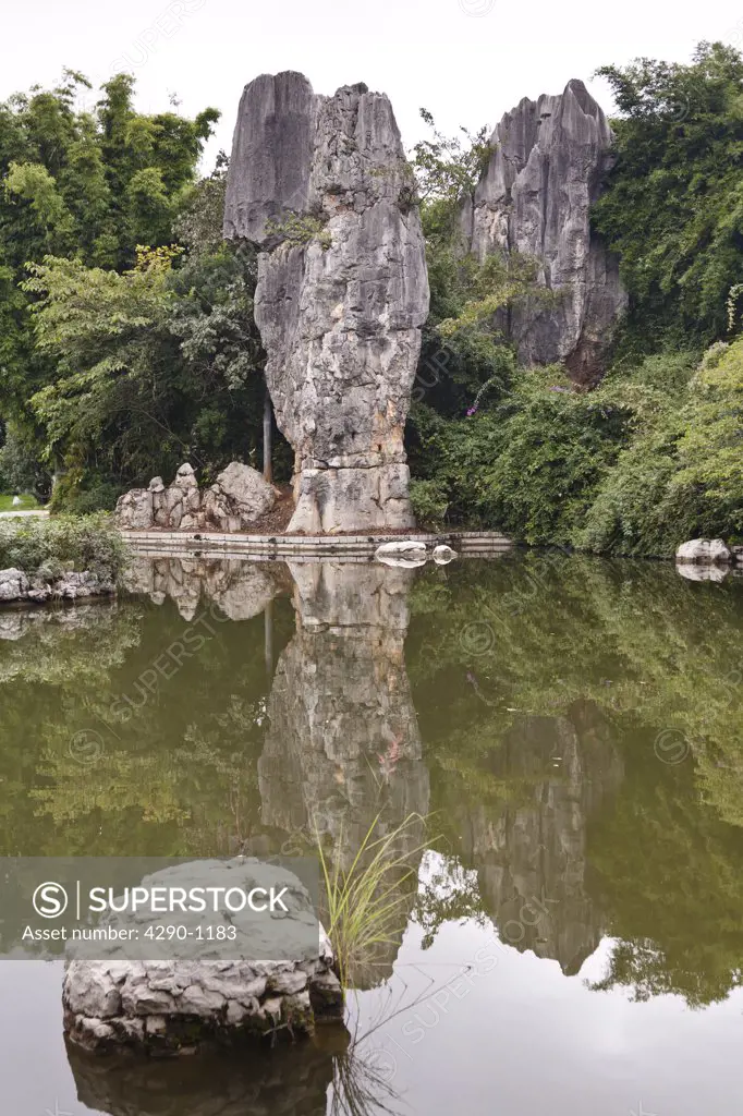 Shilin, Stone Forest, Shilin Yi, near Lunan and Kunming, Yunnan Province, China