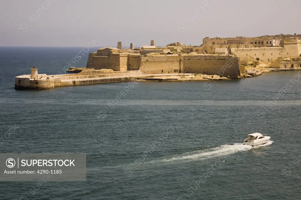 View of Valletta Harbour, Valletta, Malta