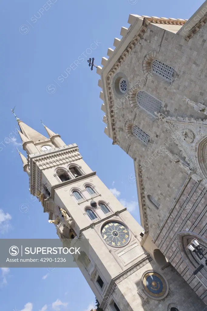 Messina Cathedral, Piazza Del Duomo, Messina, Sicily, Italy