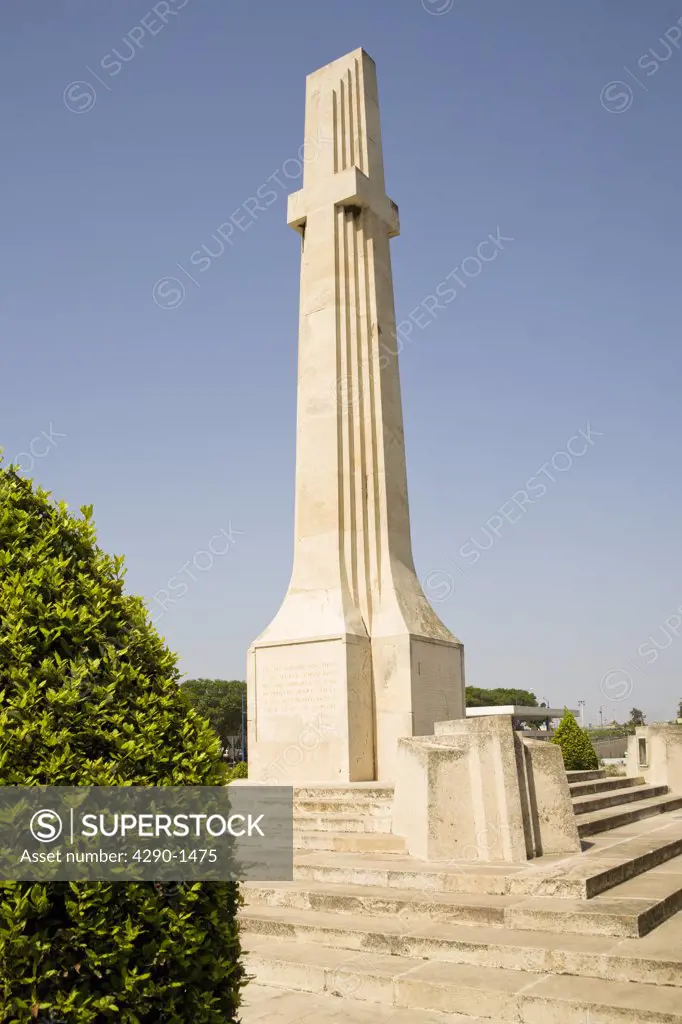 Second World War Memorial, Floriana, Valletta, Malta