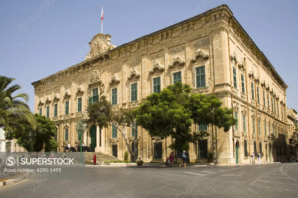 Auberge de Castille et Leon, The Prime Ministers office, Castille Place, Valletta, Malta