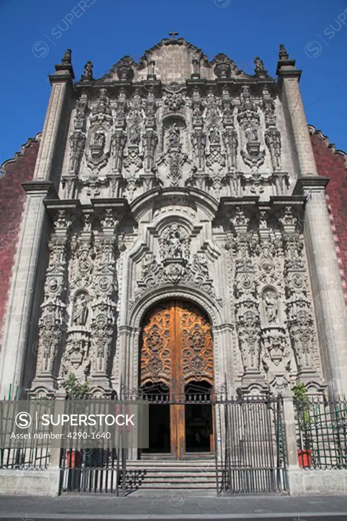 Sagrario Metropolitano, Chapel attached to Catedral Metropolitana, Zocalo, Plaza de la Constitucion, Mexico City, Mexico