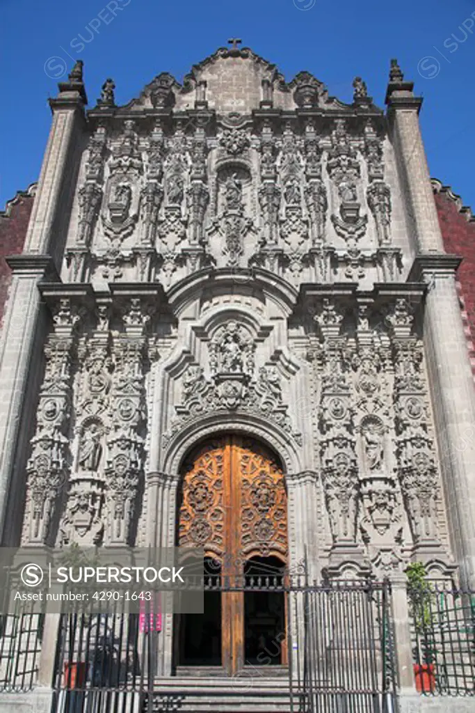 Sagrario Metropolitano, Chapel attached to Catedral Metropolitana, Zocalo, Plaza de la Constitucion, Mexico City, Mexico