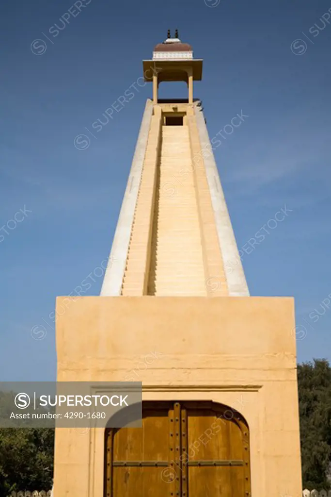 Vraht Samrat Yantra, in Jantar Mantar Observatory, Jaipur, Rajasthan, India