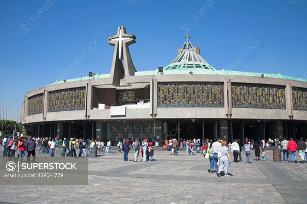 Basilica de Nuestra Senora de Guadalupe, Our Lady of Guadalupe, Mexico City, Mexico