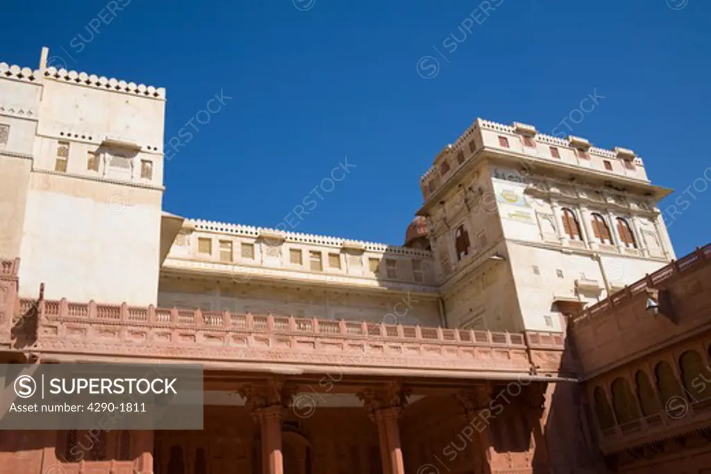 Karan Mahal, Junagarh Fort, Bikaner, Rajasthan, India