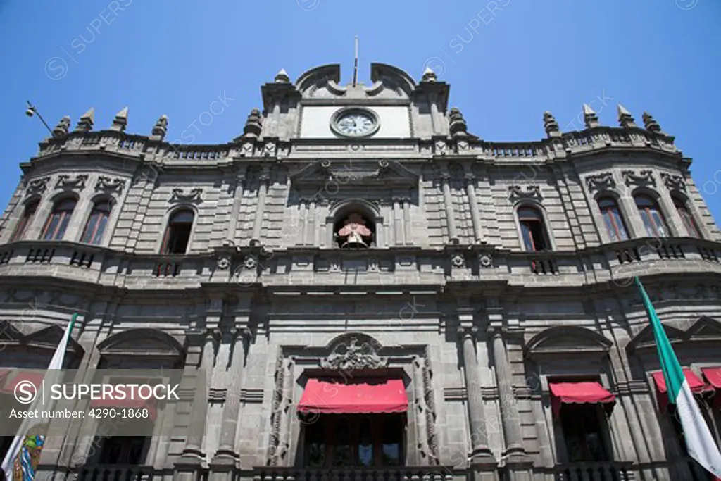 Palacio Municipal, Avenida Reforma, Puebla, Mexico