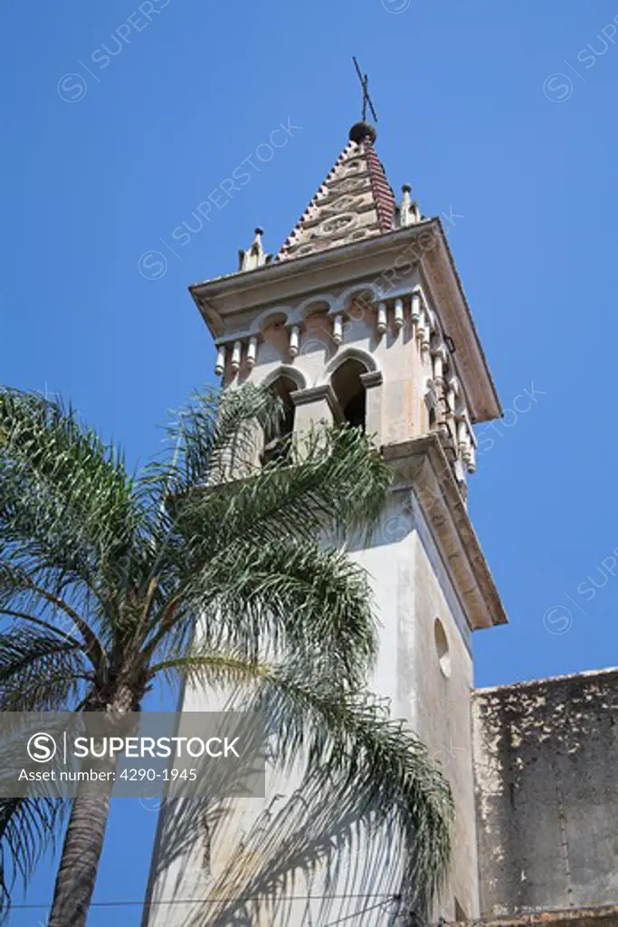 Bell tower, Our Lady of Fatima Church, Cuernavaca, Morelos State, Mexico