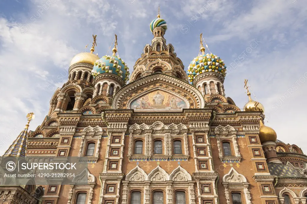 Church on Spilled Blood, also Church of the Saviour on Spilled Blood, St Petersburg, Russia