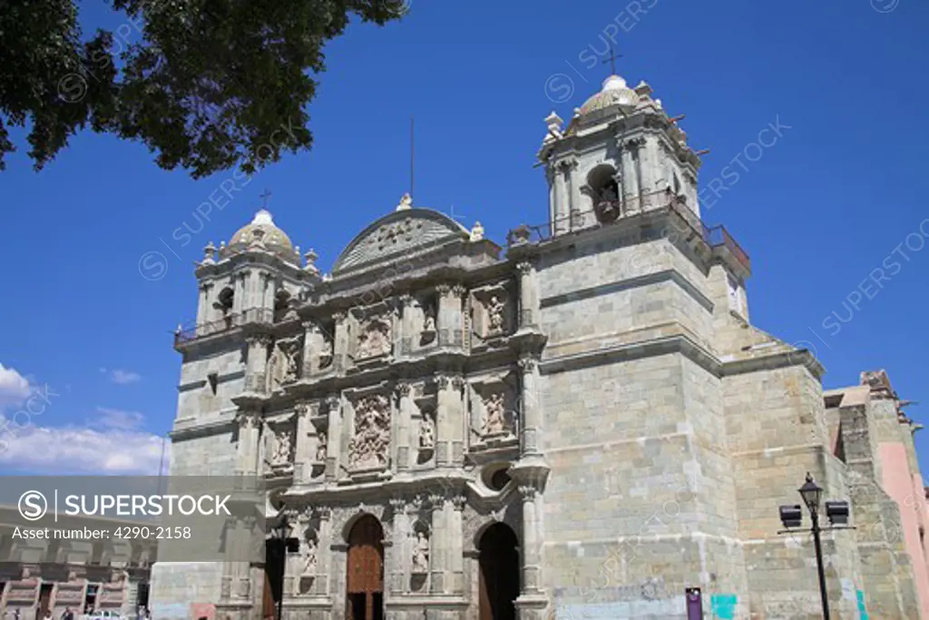 Catedral de Metropolitana, Cathedral of the Virgin of the Assumption, Zocalo, Oaxaca, Oaxaca State, Mexico