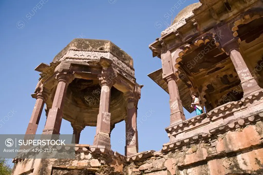32 Pillared Chhatri in Ranthambhore Fort, Ranthambhore National Park, Rajasthan, India