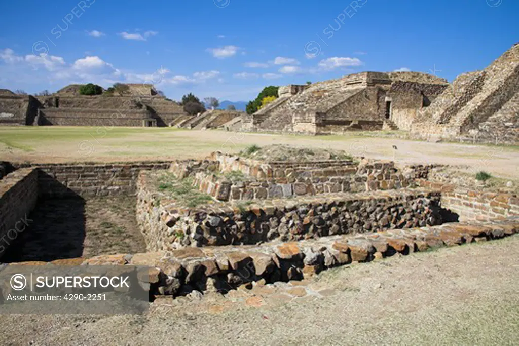 Monte Alban Archaeological Site, Monte Alban, near Oaxaca, Oaxaca State, Mexico