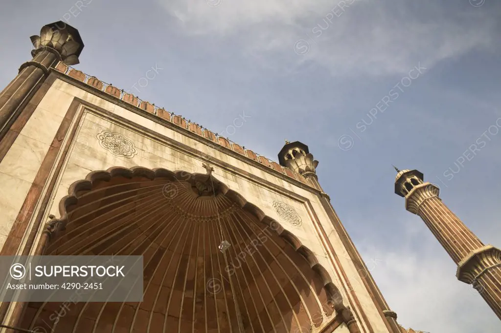 Jama Masjid Mosque, Old Delhi, Delhi, India
