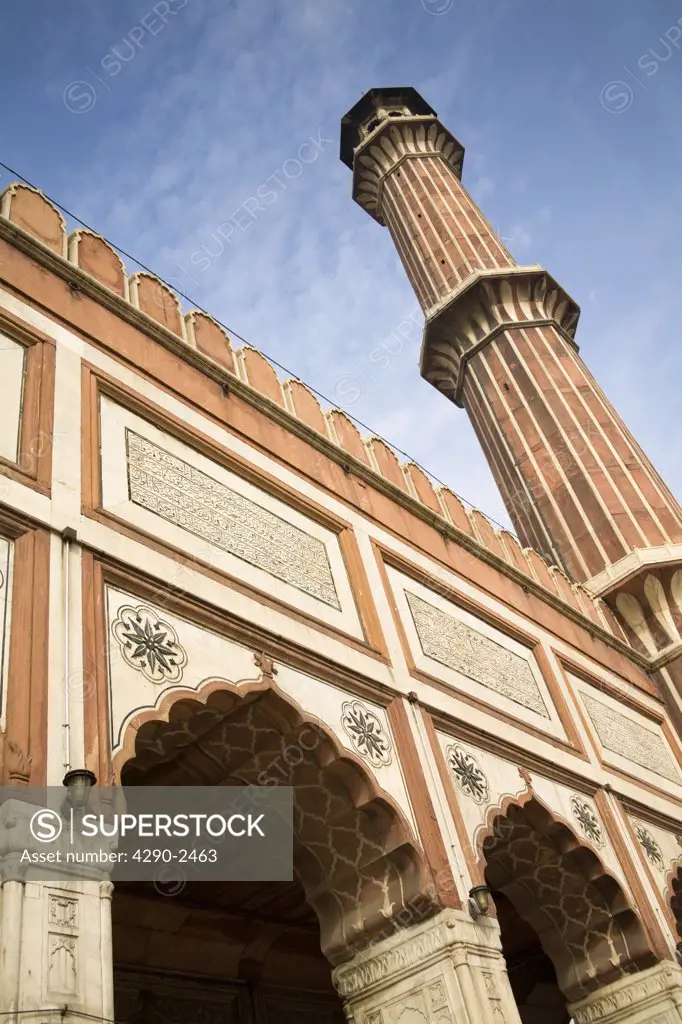 Jama Masjid Mosque, Old Delhi, Delhi, India