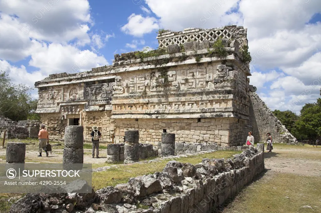 Edificio de las Monjas, The Nunnery, Chichen Itza Archaeological Site, Chichen Itza, Yucatan State, Mexico