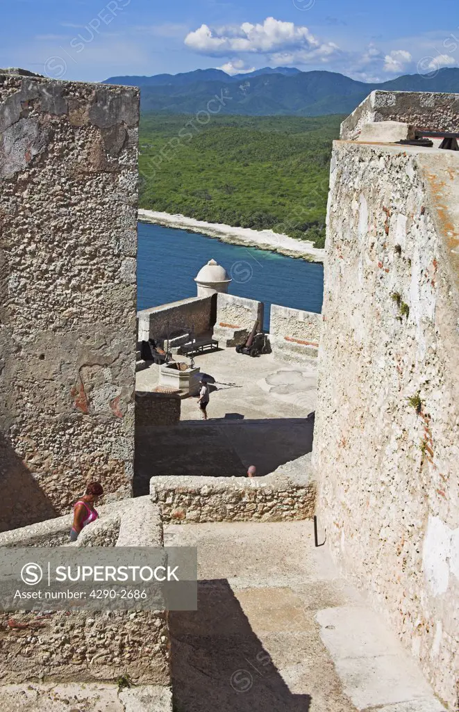 Castillo del Morro, San Pedro de la Roca, Morro Castle, Santiago Bay, Santiago de Cuba, Cuba