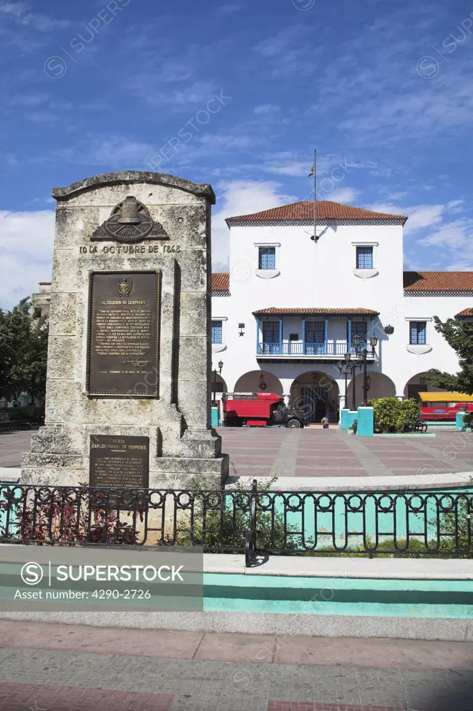 Ayuntamiento, Town Hall, Parque Cespedes, Santiago de Cuba, Cuba