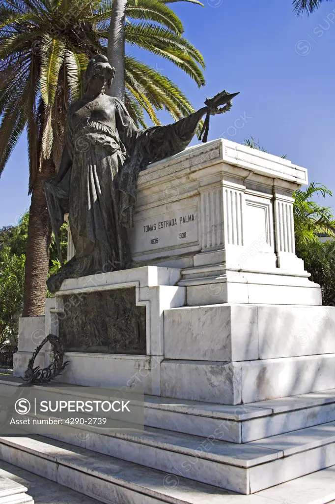 Tomas Estrada Palma tomb, first president, Cementerio Santa Ifigenia, Santiago de Cuba, Cuba