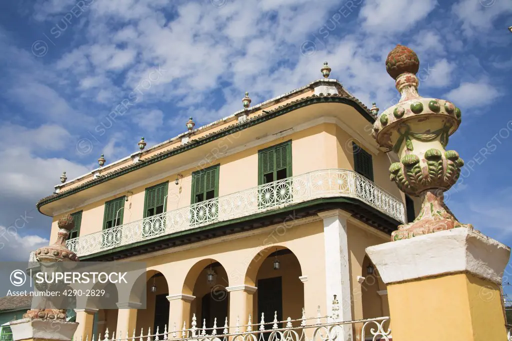 Museo Romantico, Romantic Museum, Plaza Mayor, Trinidad, Sancti Spiritus Province, Cuba