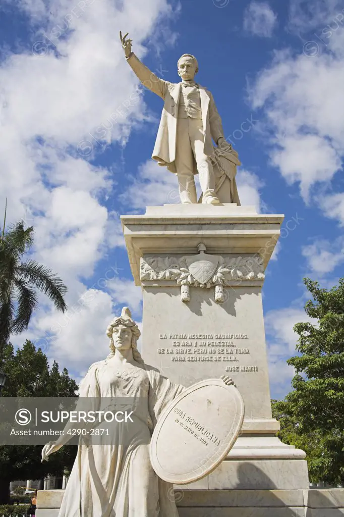 Monument to Jose Marti, Parque Jose Marti, Plaza de Armas, Cienfuegos, Cienfuegos Province, Cuba