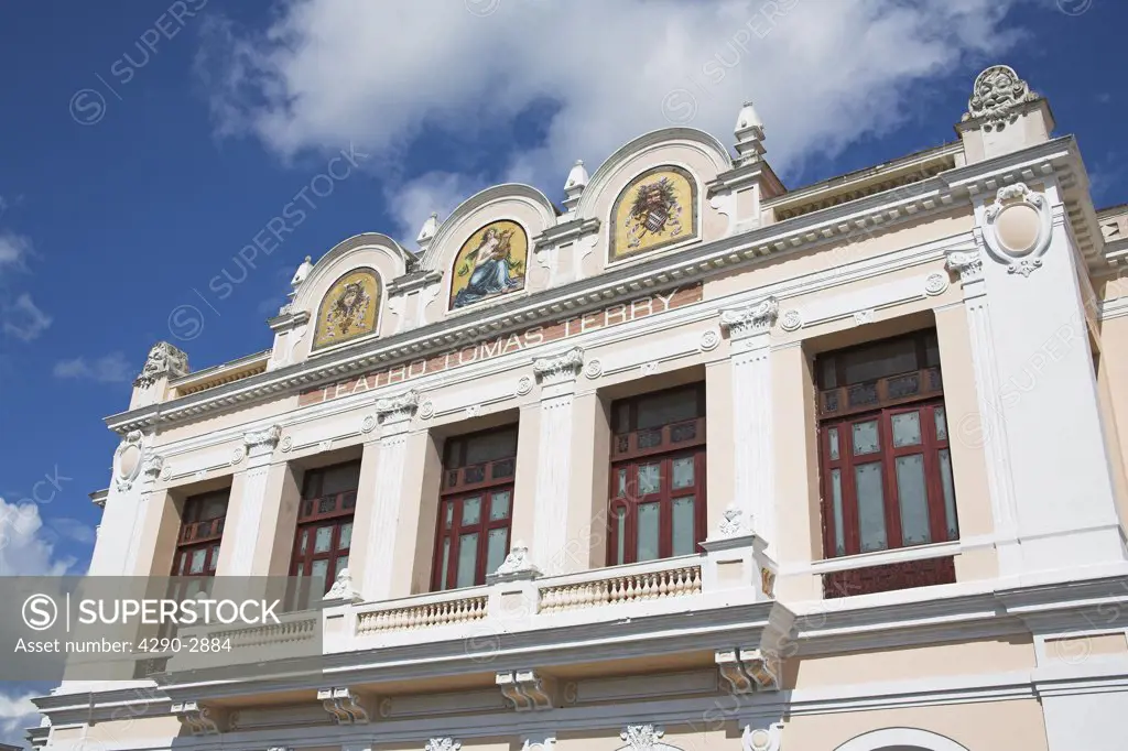 Teatro Tomas Terry, Tomas Terry Theatre, Parque Jose Marti, Plaza de Armas, Cienfuegos, Cuba