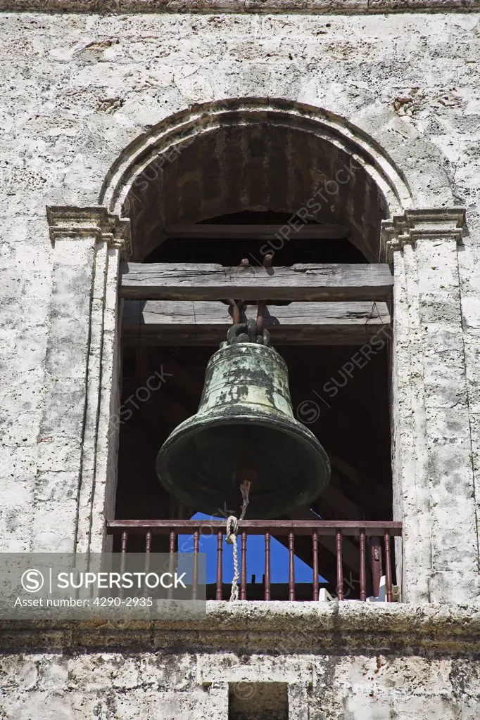 Bell tower, Catedral de La Habana, San Cristobal Cathedral, Plaza de la Catedral, Havana, La Habana Vieja, Cuba