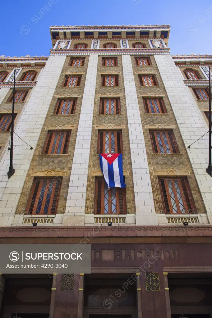 Art Deco Edificio Bacardi, Bacardi Building, Havana, La Habana Vieja, Cuba