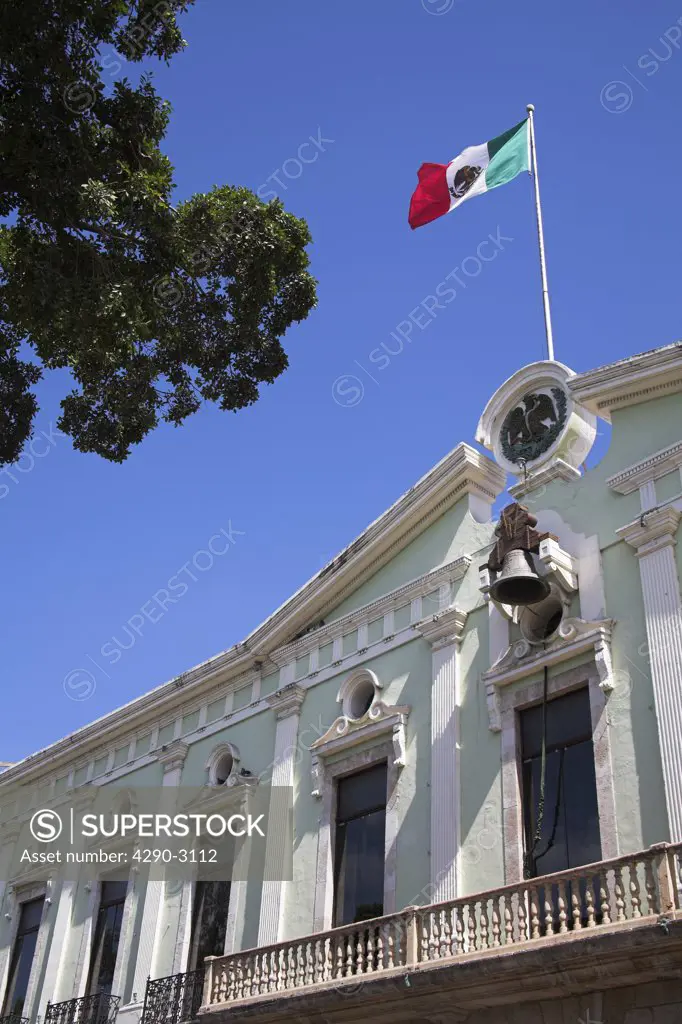 Palacio de Gobierno, Government Palace, Plaza Mayor, Merida, capital of Yucatan State, Mexico
