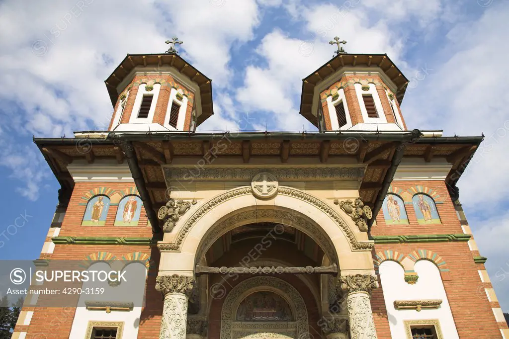 New Church, Biserica Mare, Sinaia Orthodox Holy Monastery, Sinaia, Prahova Valley, Transylvania, Romania