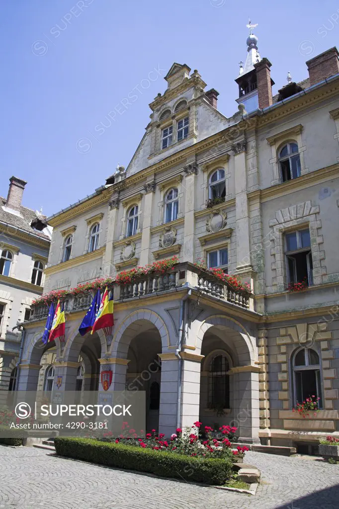 Town Hall, Sighisoara, Transylvania, Romania