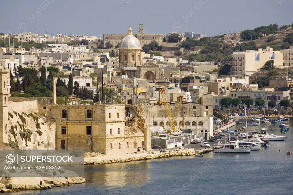 View of harbour, Valletta, Malta