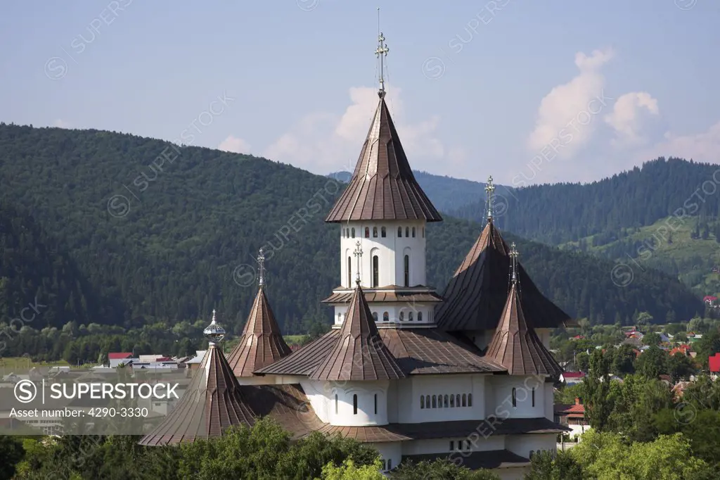 The Cathedral, Gura Humorului, Southern Bucovina, Moldavia, Romania
