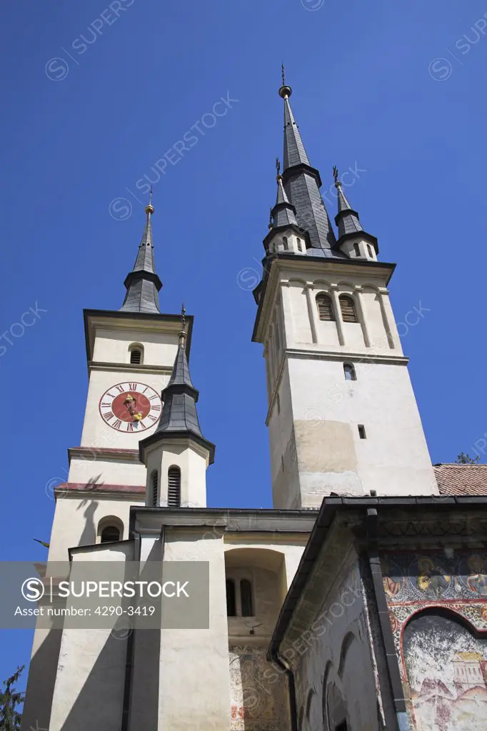Saint Nicholas Orthodox Cathedral, St Nicolae Din Scheii, Piata Unirii, Brasov, Transylvania, Romania