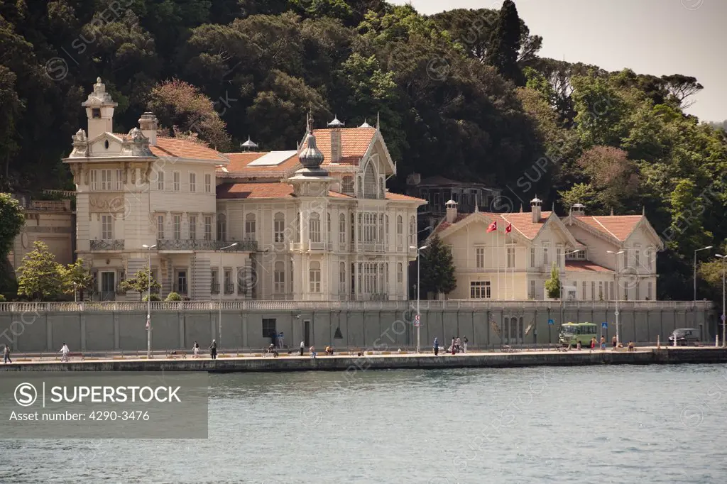 Huber Mansion, presidential summer palace, beside the Bosphorus, Tarabya, Istanbul, Turkey