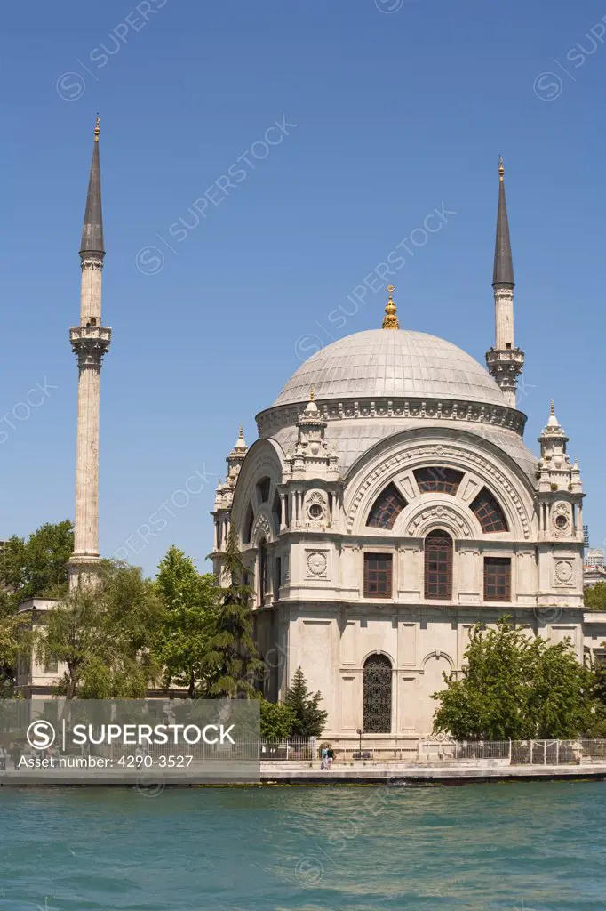 Dolmabahce Mosque, beside the Bosphorus, Istanbul, Turkey