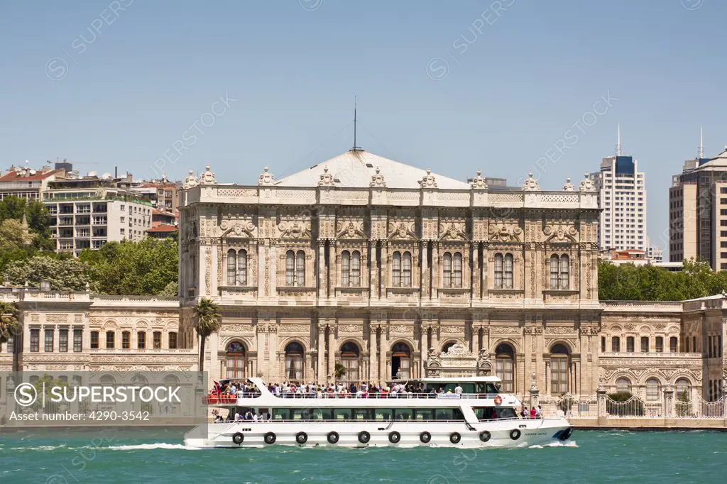 Dolmabahce Palace, beside the Bosphorus, Istanbul, Turkey
