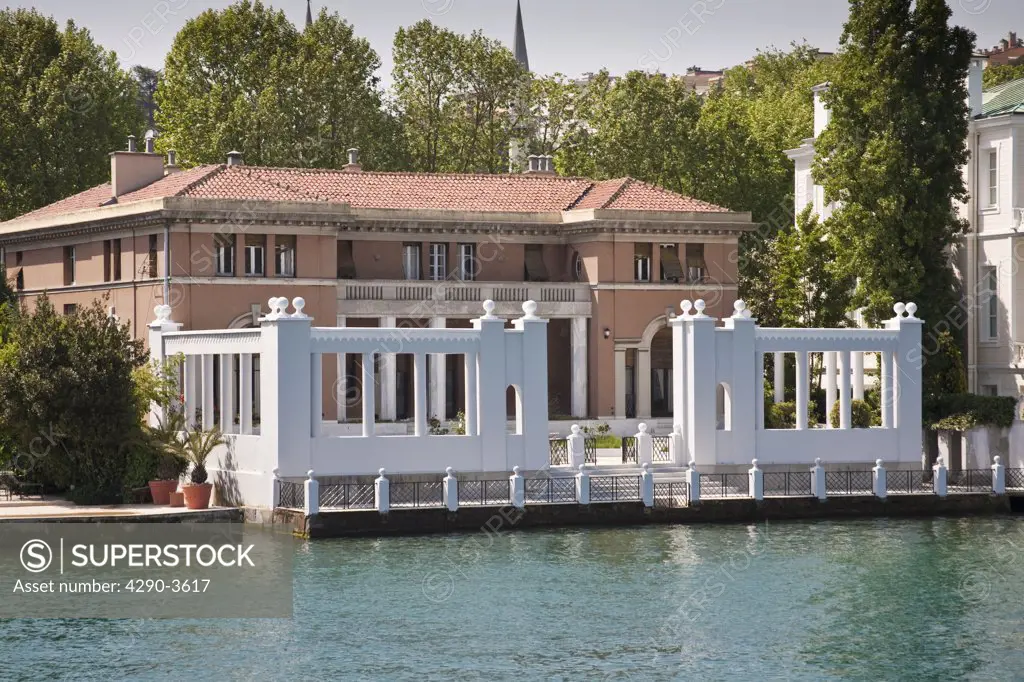 Waterside house, beside the Bosphorus Sea, Istanbul, Turkey