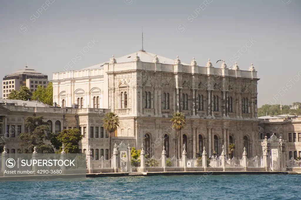 Dolmabahce Palace, beside the Bosphorus, Istanbul, Turkey