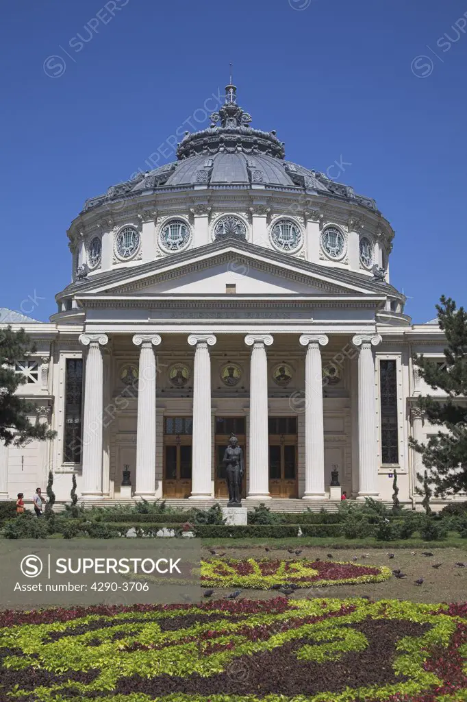 Romanian Atheneum, Atheneul Roman, Str Benjamin Franklin, Bucharest, Romania