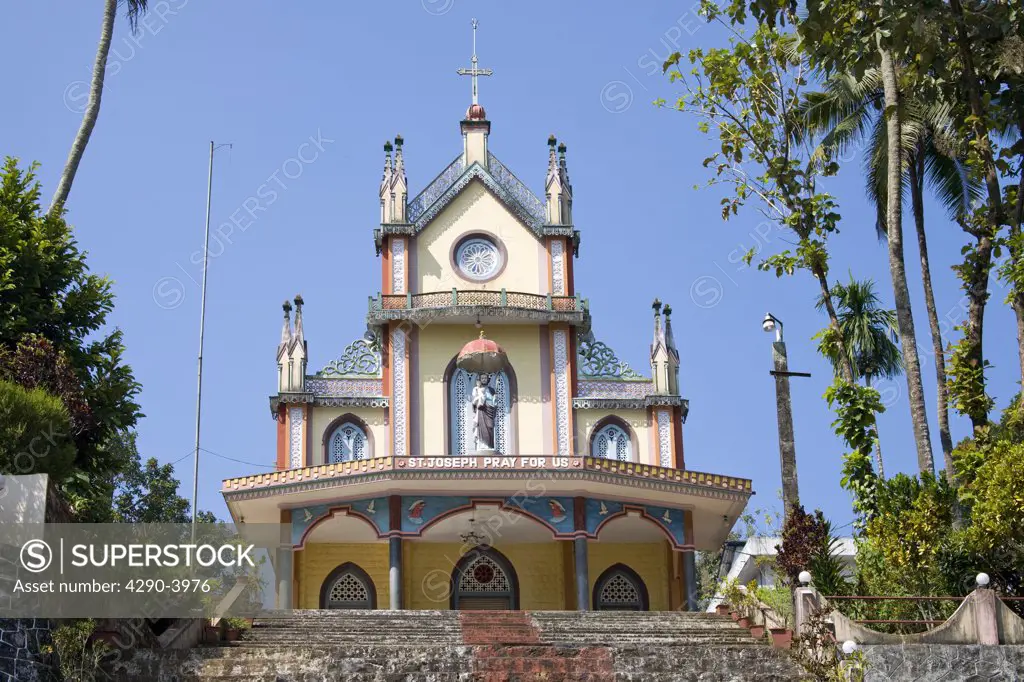 Saint Josephs Church, Meenkunnam, Kerala, India