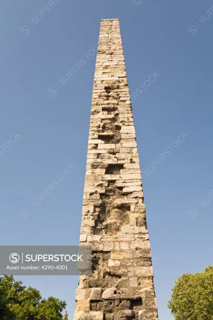 The Column of Constantine in the Hippodrome, Istanbul, Turkey