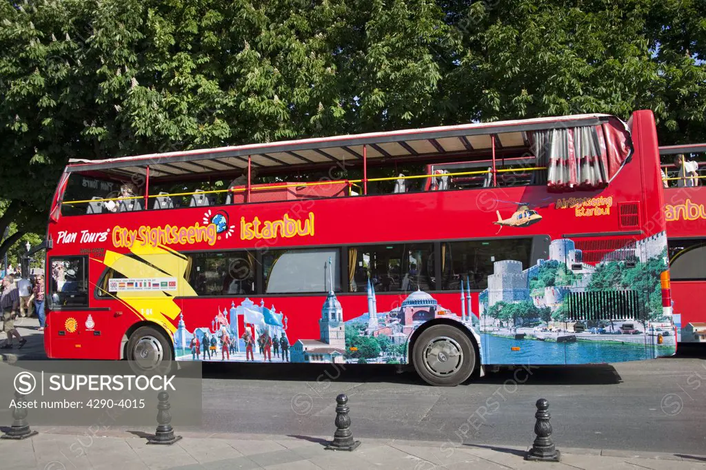 Istanbul city sightseeing bus, Istanbul, Turkey