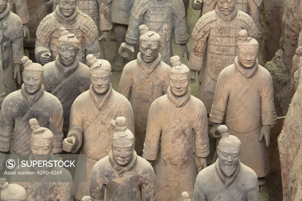 Terracotta army, Xian, Shaanxi Province, China