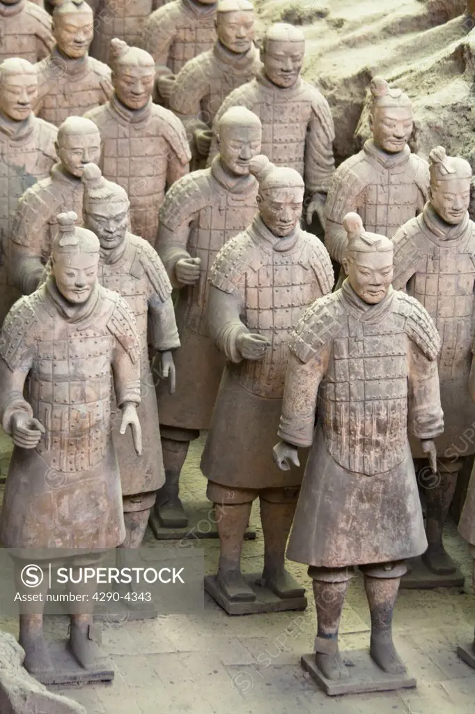 Terracotta army, Xian, Shaanxi Province, China