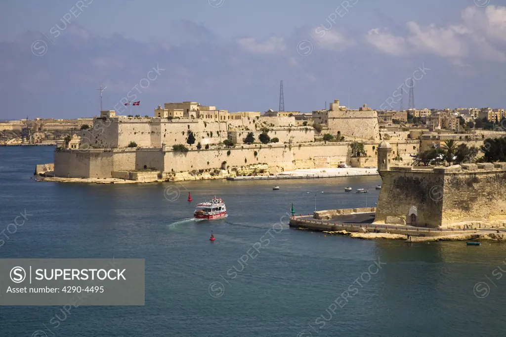 View of harbour, Valletta, Malta