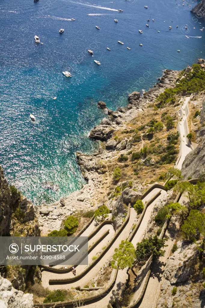 Via Krupp, Capri, Italy